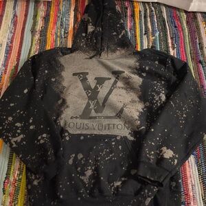 bleach die hoodie